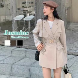 《 Jasmine Grandiflorum / 大人のsexy&cuteブランド 》テーラードジャケット　 ライク アウター