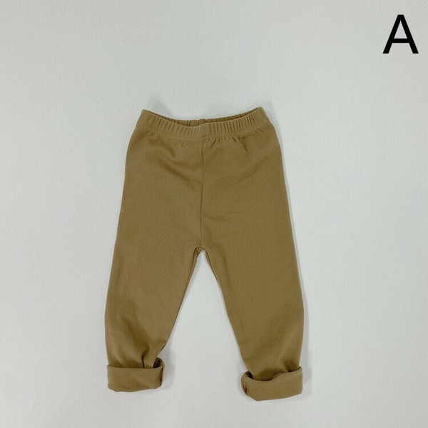 パンツ 弾力 保温 秋冬 無地 快適 子供用 BYMA1545