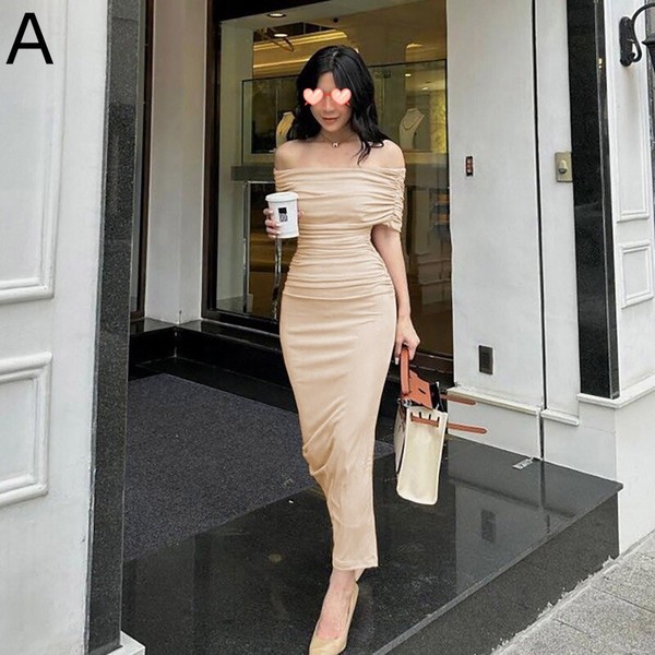 ワンピース レディース ファッション セクシー 無地 快適 美尻 YEA1136