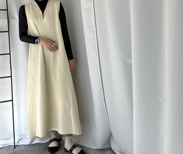 【NEW】ダンボールニットワンピース