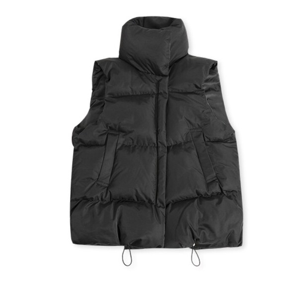 ベスト 厚手 秋冬 保温 綿服 無地 ゆったり 快適 レディース ファッション BQ6589