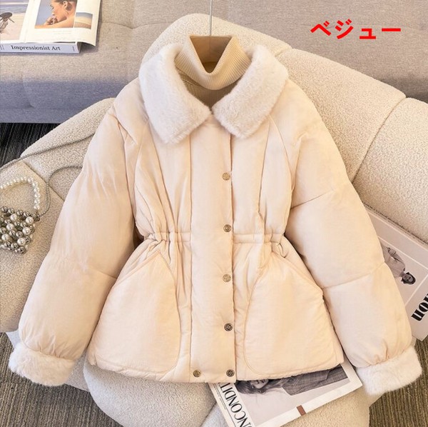 コート 長袖 秋冬 保温 厚手 綿服 無地 ゆったり 快適 レディース ファッション BQ6597