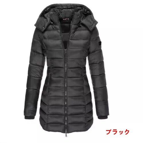 コート 長袖 フード付き 保温 綿服 無地 ゆったり 快適 レディース ファッション BQ6946