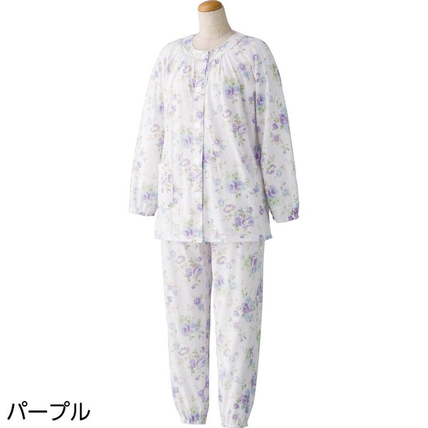 ワンタッチ天竺パジャマ(婦人)