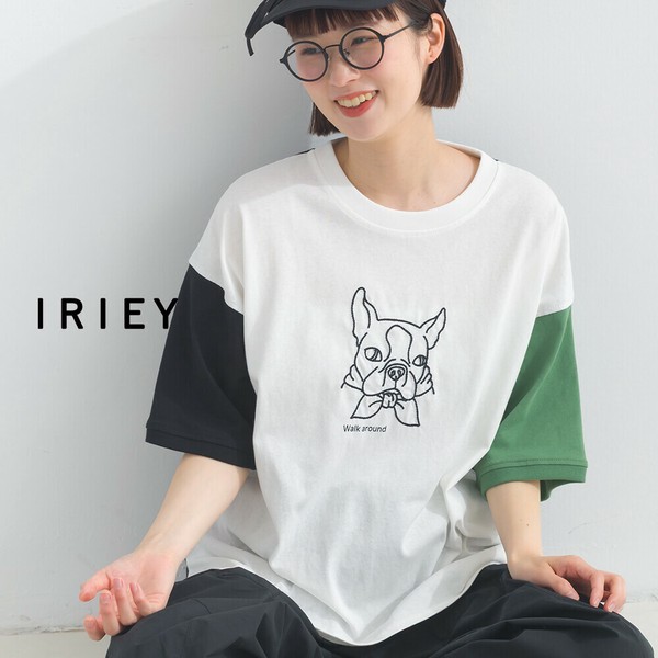 DOG 犬 刺繍 Tシャツ 【 2025春夏新作 】