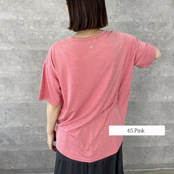 【AnnaKerryアンナケリー85252956】追加カラー刺?Tシャツ「2025夏物新作」