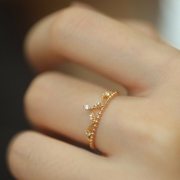 Mini Tiara Sparkle Ring