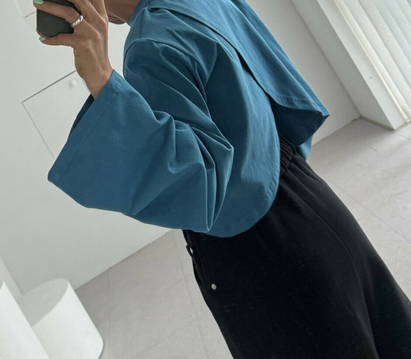 【2025秋冬新作】ラップデザインクロップドTシャツ