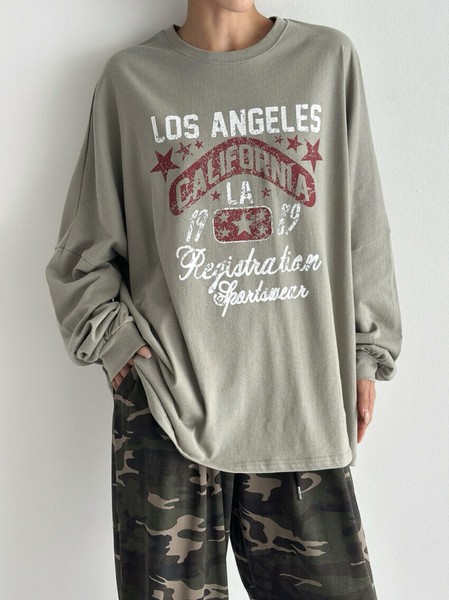 【2025秋冬新作】LOSヴィンテージ風ボックスTシャツ
