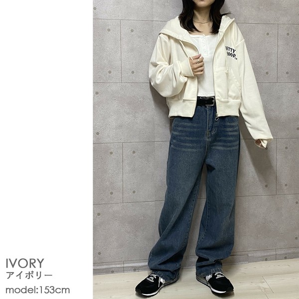 【☆新作☆】BETTY BOOP(ベティブープ)・ダンボール/ショート丈/ジップパーカー