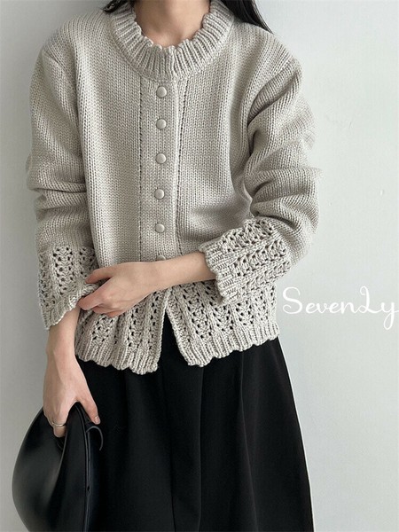 シーズン商品 2025秋冬新作 カーディガン レディース「2025新作」