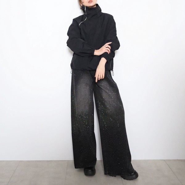 【2026新作　BRILLANTE bymode】 ファスナーデザインのモードなプルオーバー　　BRILLANTE大阪