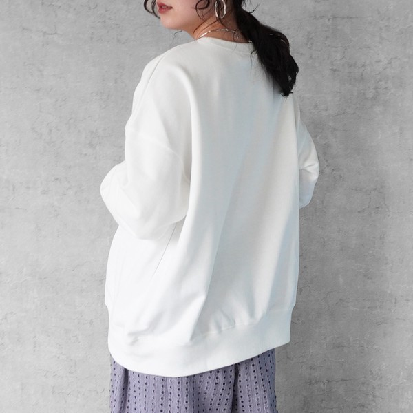 【2026SS早割】箔プリントプルオーバー