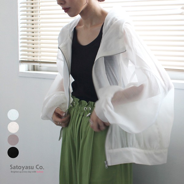 【再入荷】シアーフード付きマウンテンパーカー ジャケット アウター 2026春夏新作 【】