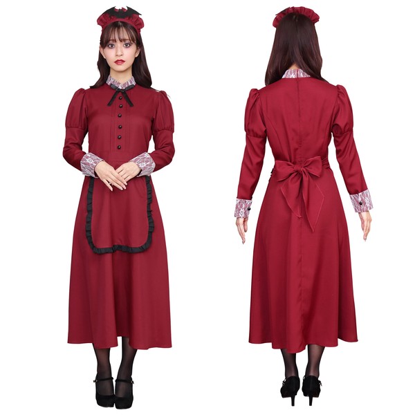洋館メイド ボルドー